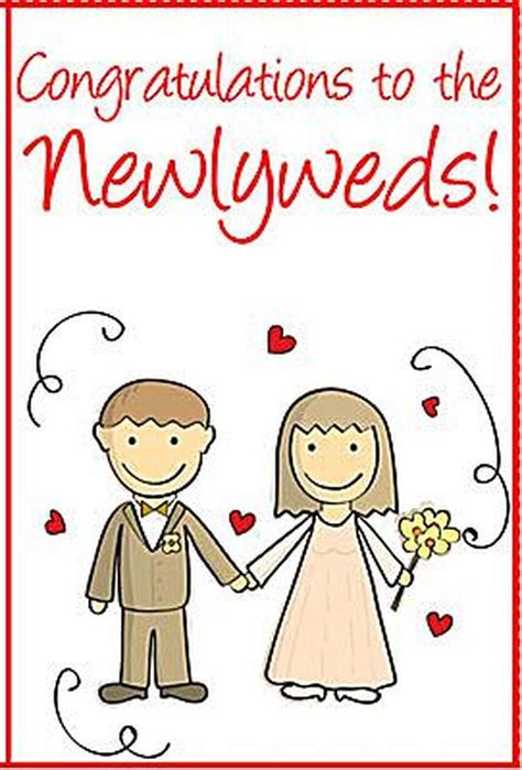 printable wedding congratulations cards